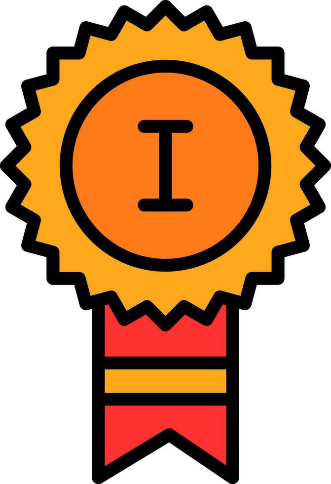 medaglia vettore icona design