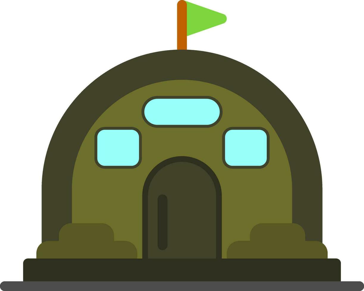 bunker vettore icona design