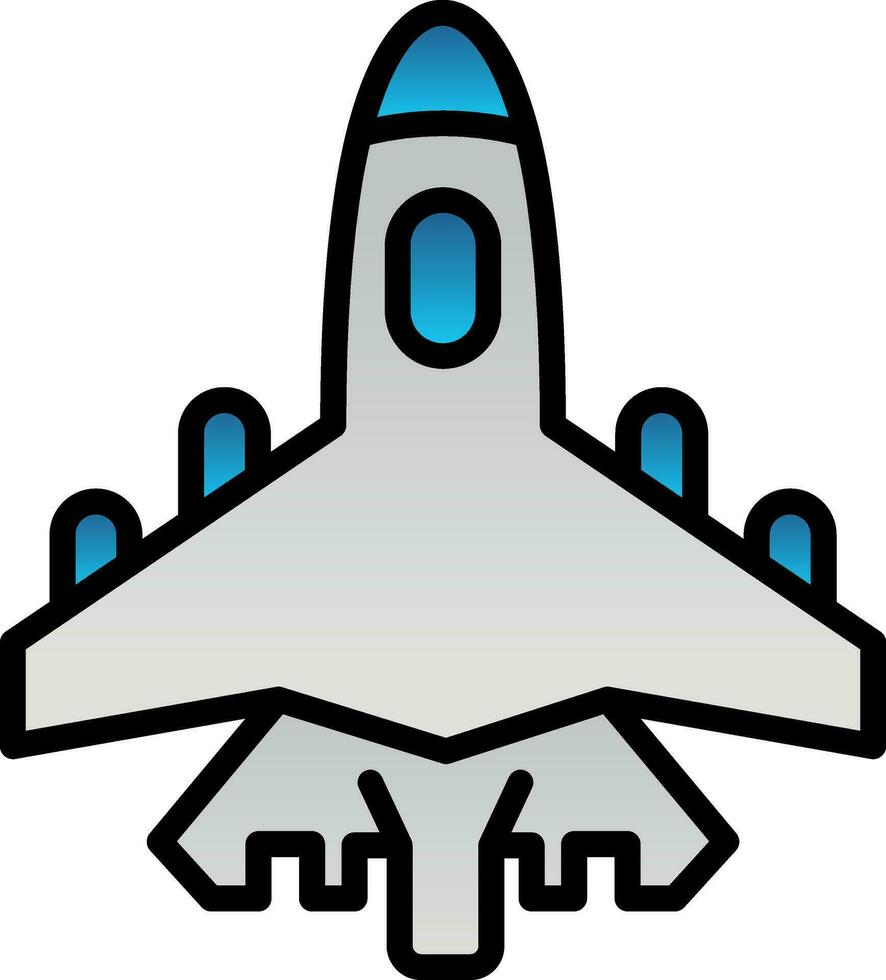 Jet vettore icona design