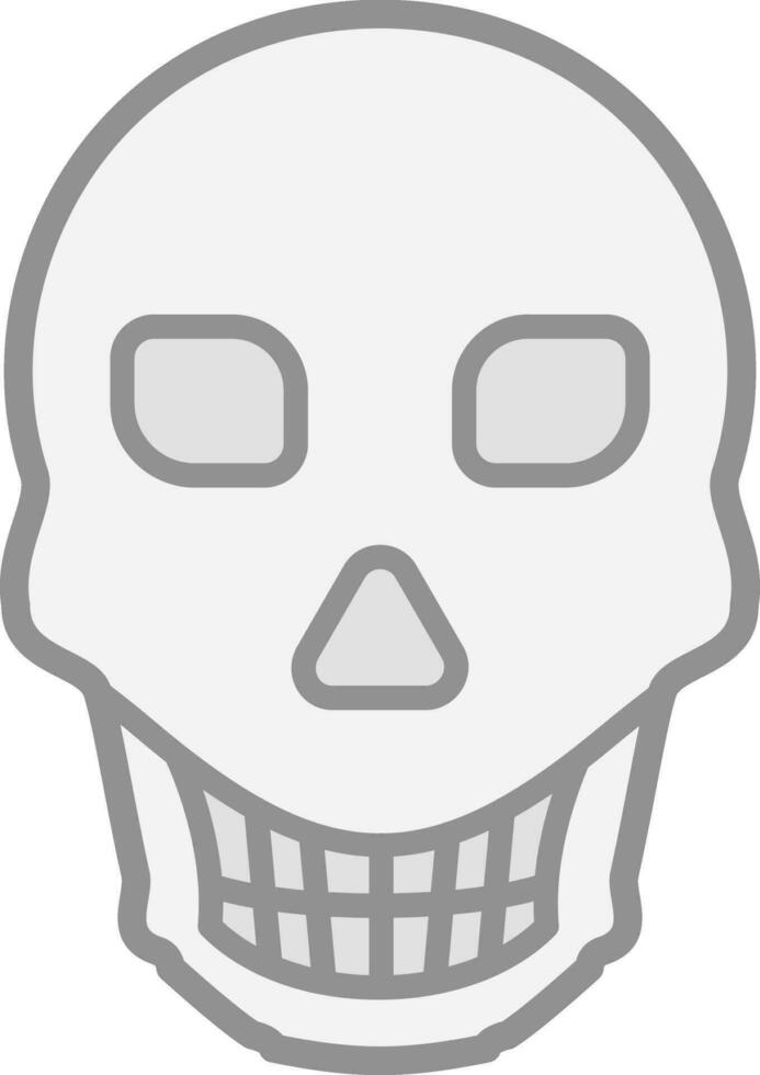 cranio vettore icona design
