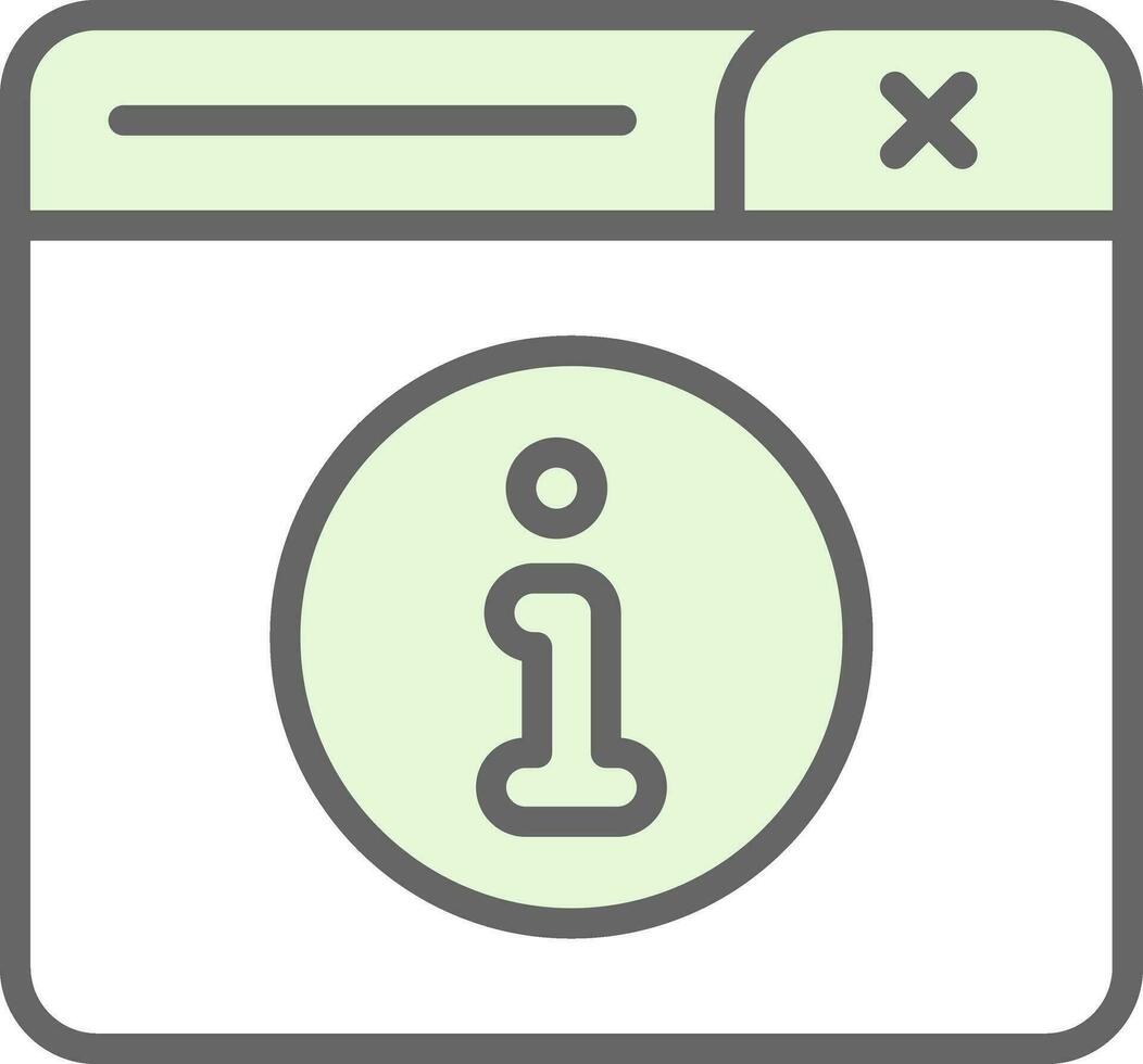 informazione simbolo vettore icona design