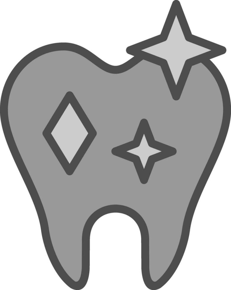 pulito dente vettore icona design