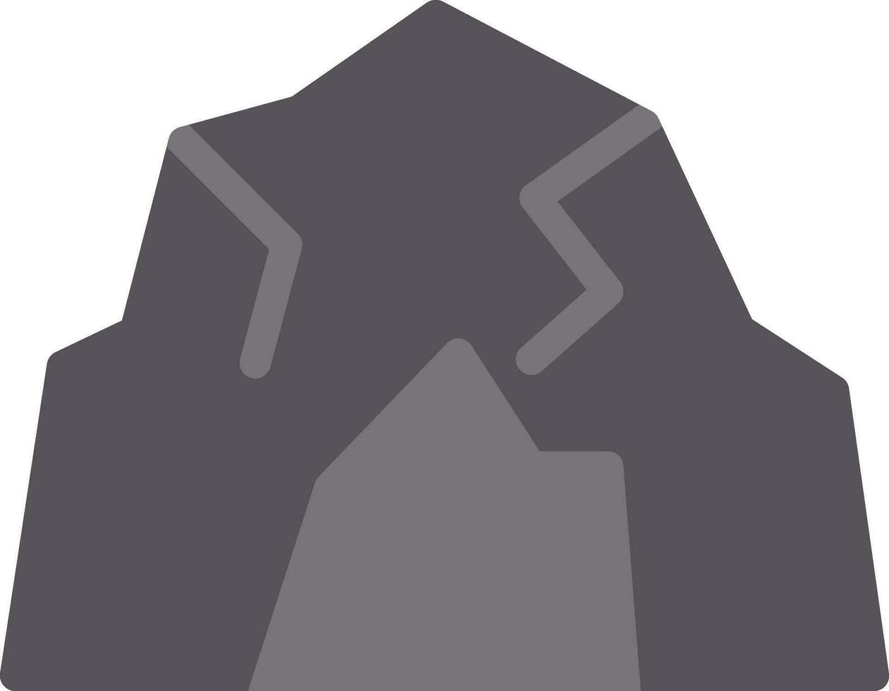 grotta vettore icona design