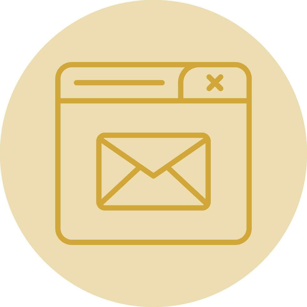 contatto posta vettore icona design