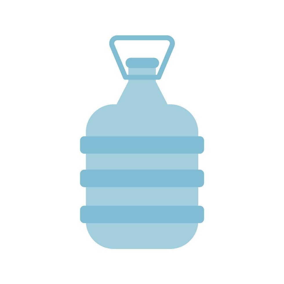 mano disegnato acqua plastica bottiglie illustrazione vettore
