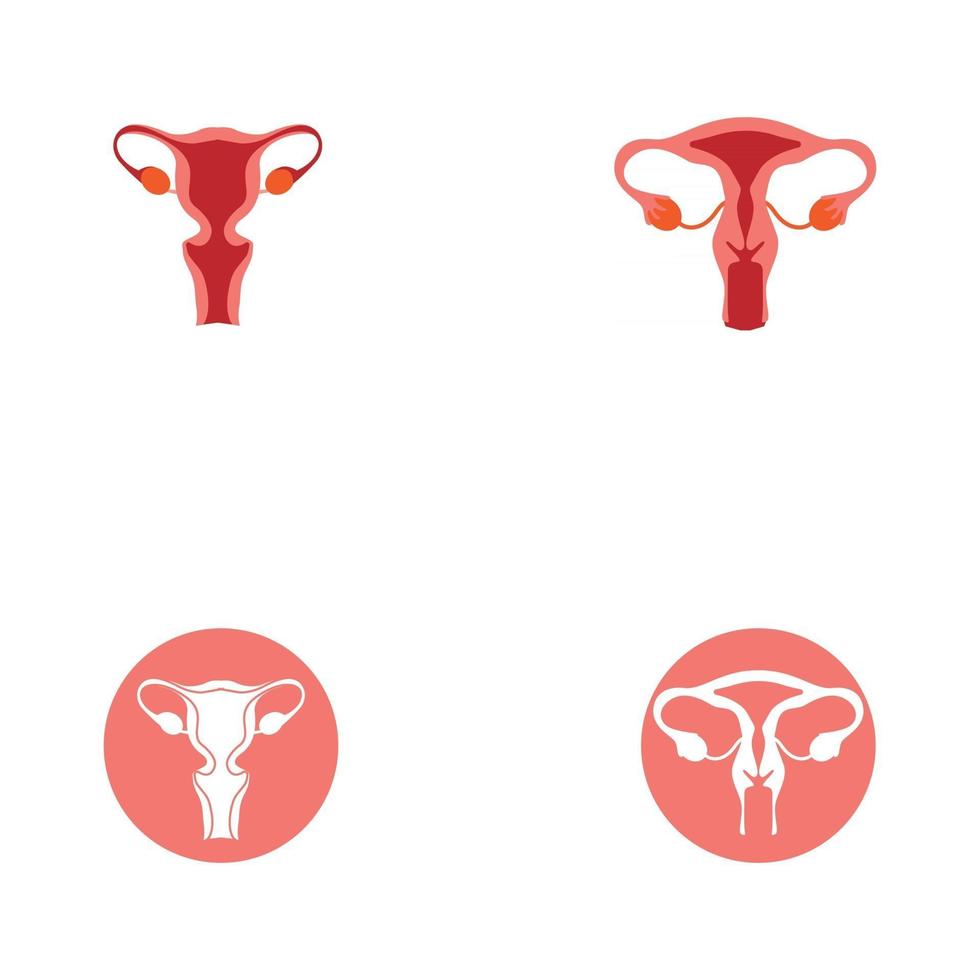 modello icona riproduzione donna reproduction vettore
