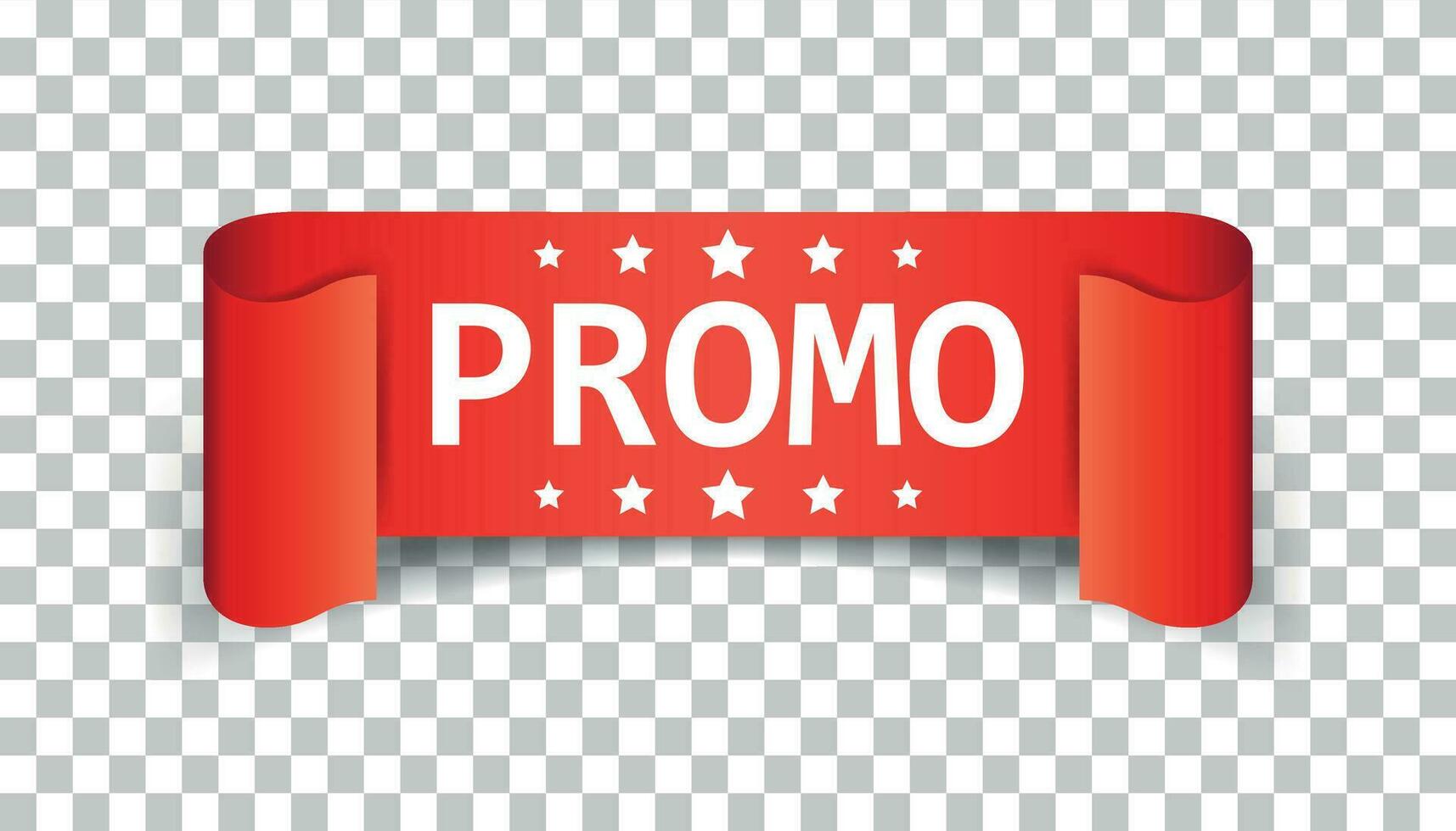 promo nastro vettore icona. sconto etichetta etichetta su isolato sfondo.