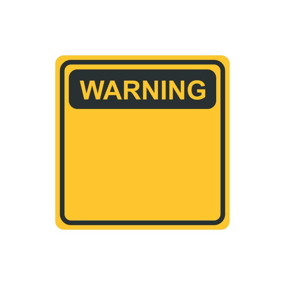 avvertimento, attenzione cartello icona nel piatto stile. Pericolo allarme vettore illustrazione su bianca isolato sfondo. mettere in guardia rischio attività commerciale concetto.