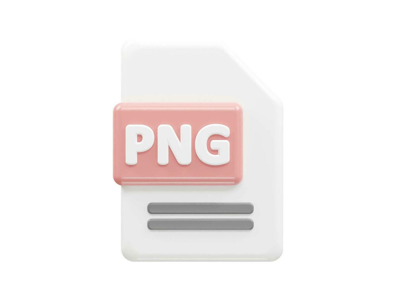 png file formato cartella vettore 3d