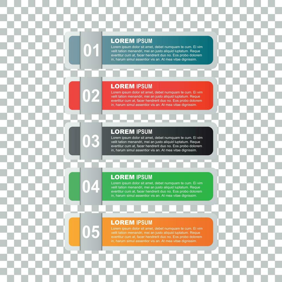 moderno attività commerciale stile opzioni striscione. piatto vettore illustrazione. per diagramma, numero opzioni, passo su opzioni, ragnatela modello, infografica