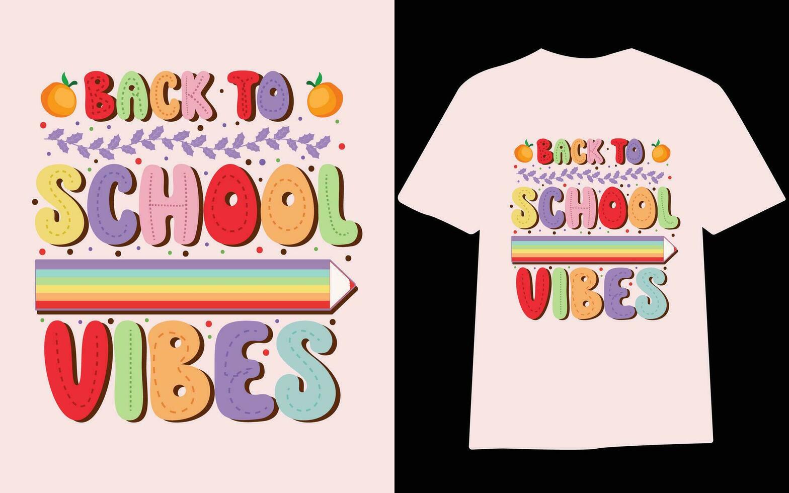 indietro per scuola maglietta disegno, primo giorno a scuola , centinaio giorni di scuola, tipografia maglietta design per bambini. vettore