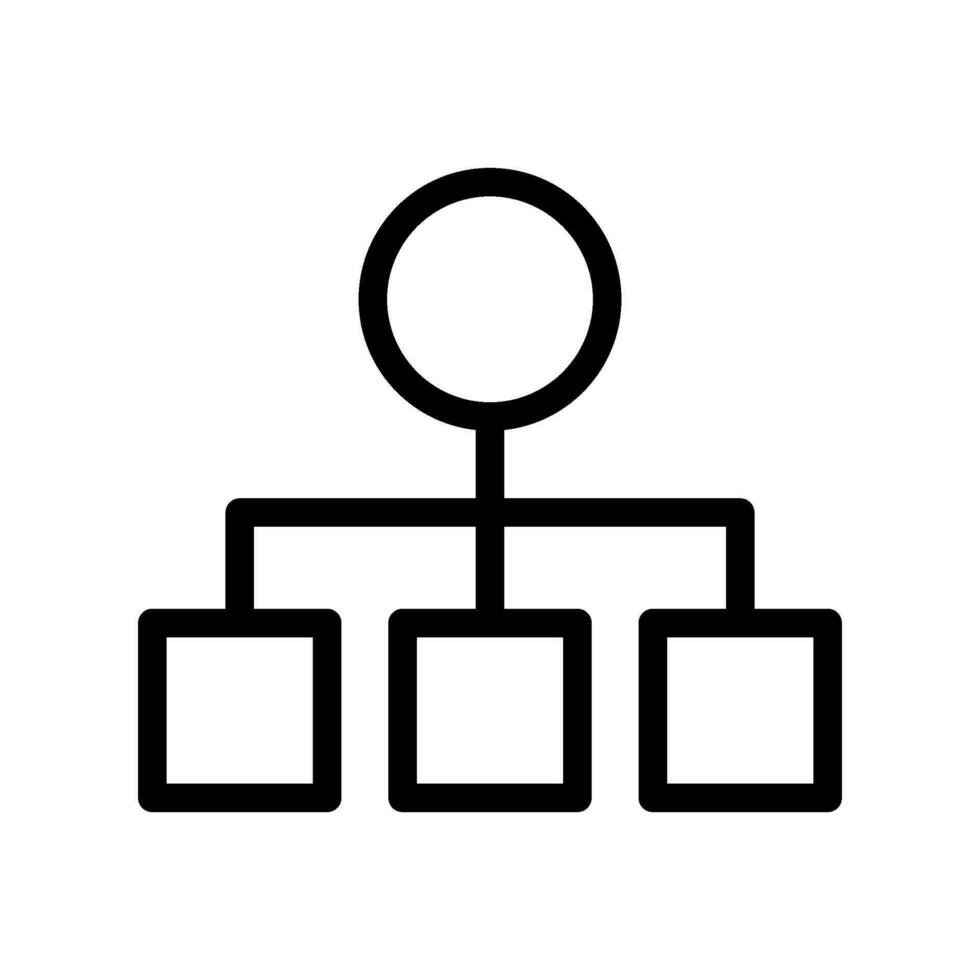 organizzazione icona vettore simbolo design illustrazione
