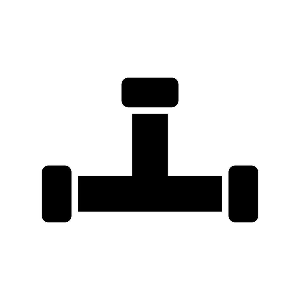 piombatura tubo icona vettore simbolo design illustrazione