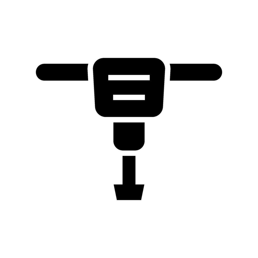 perforatore icona vettore simbolo design illustrazione