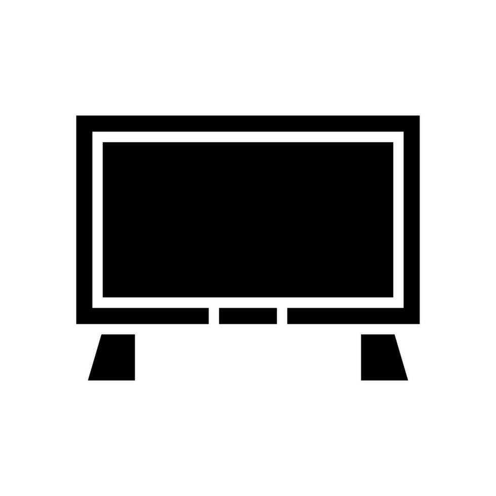 televisione icona vettore simbolo design illustrazione