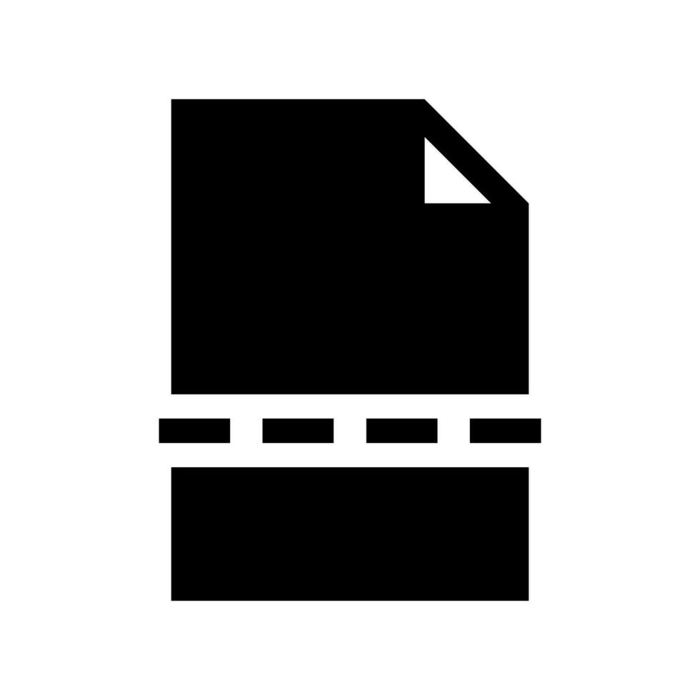 file scansione icona vettore simbolo design illustrazione