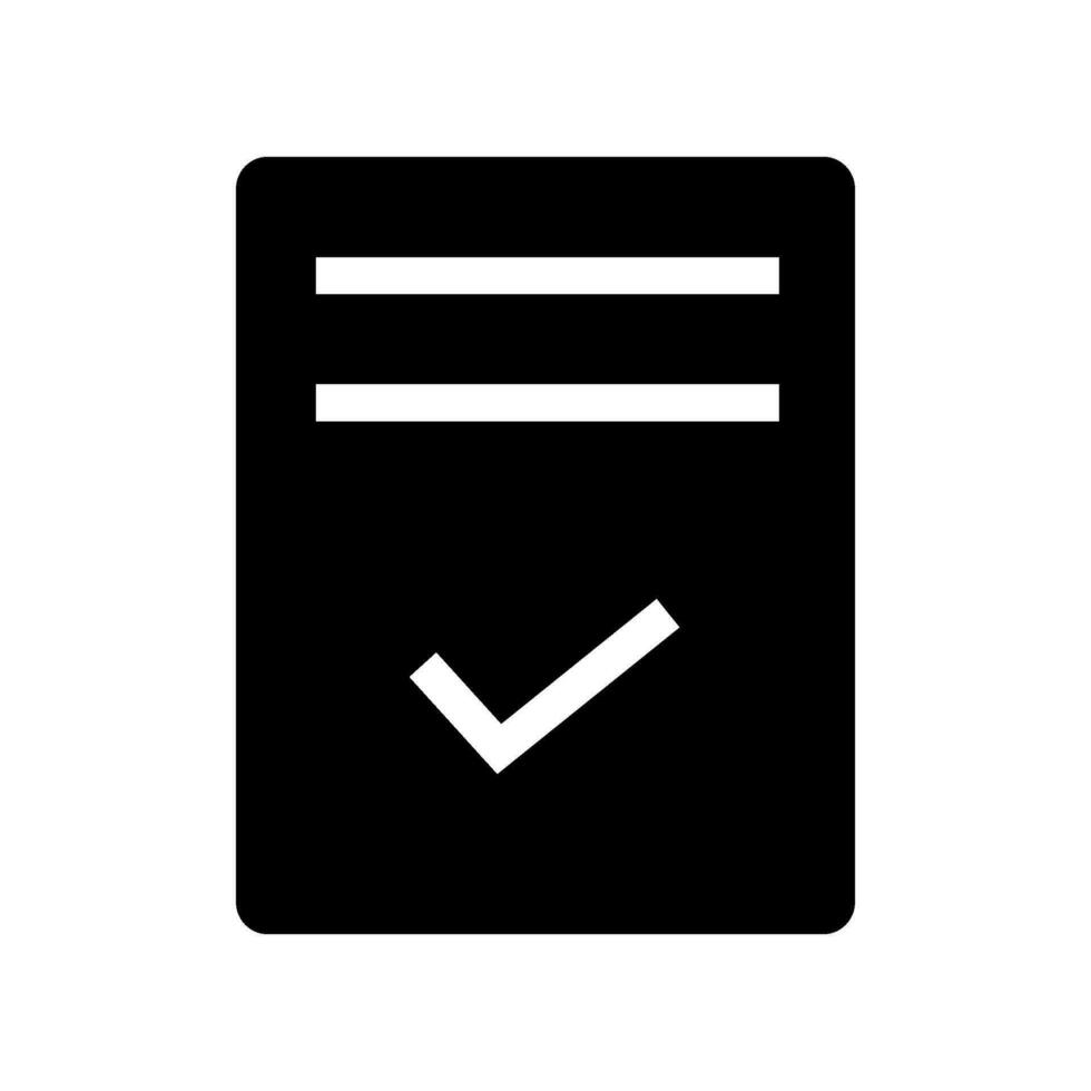 approvato icona vettore simbolo design illustrazione