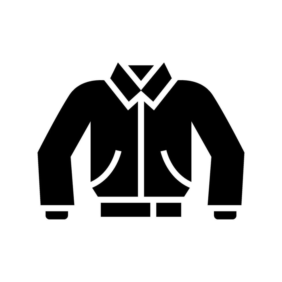 giacca icona vettore simbolo design illustrazione