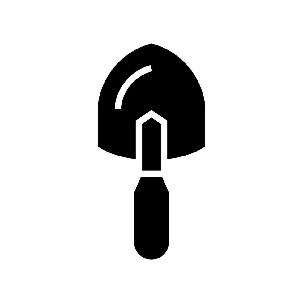 cazzuola icona vettore simbolo design illustrazione