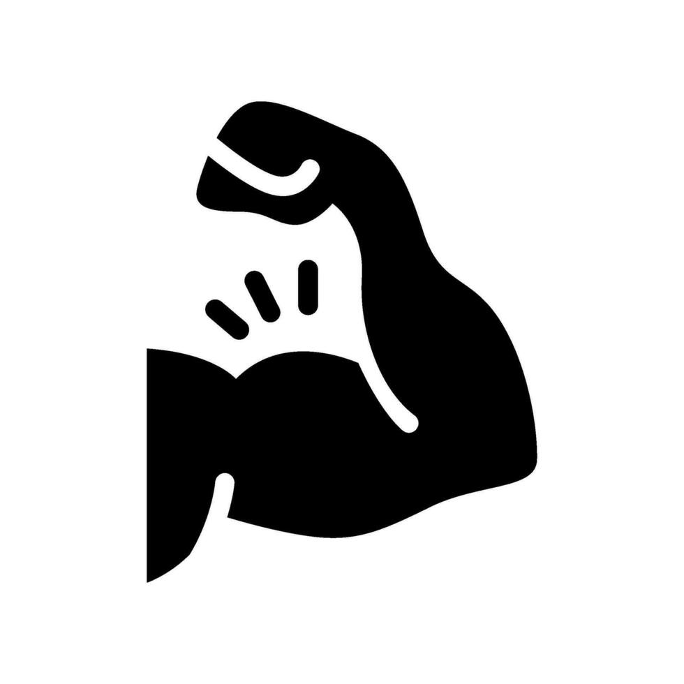 braccio icona vettore simbolo design illustrazione