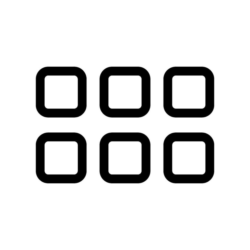applicazioni icona vettore simbolo design illustrazione