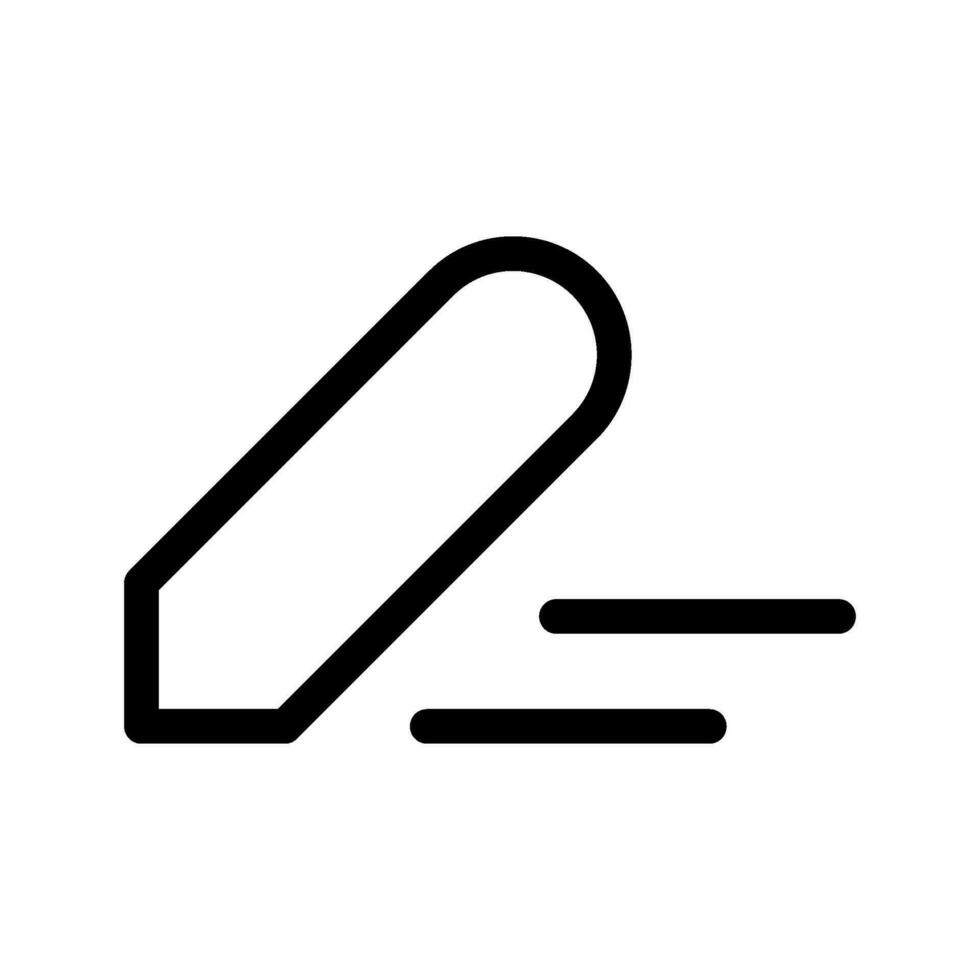 Scrivi icona vettore simbolo design illustrazione