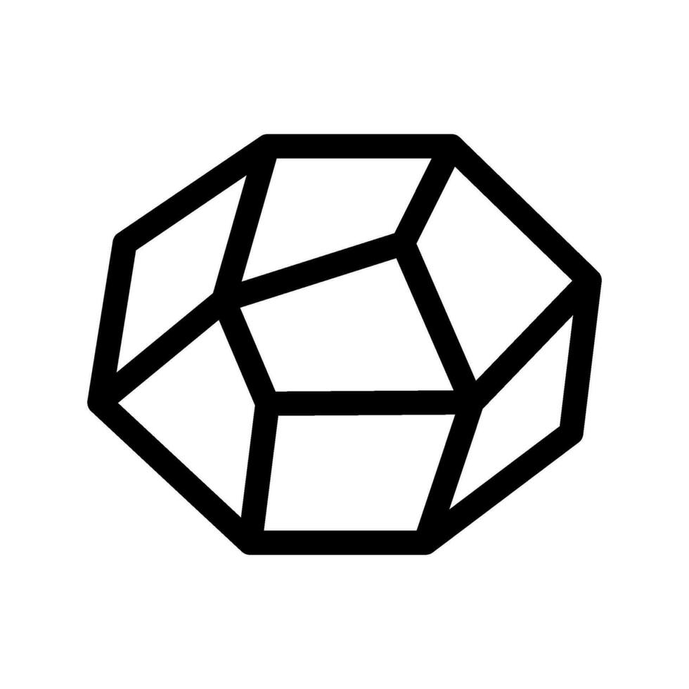 pietra icona vettore simbolo design illustrazione