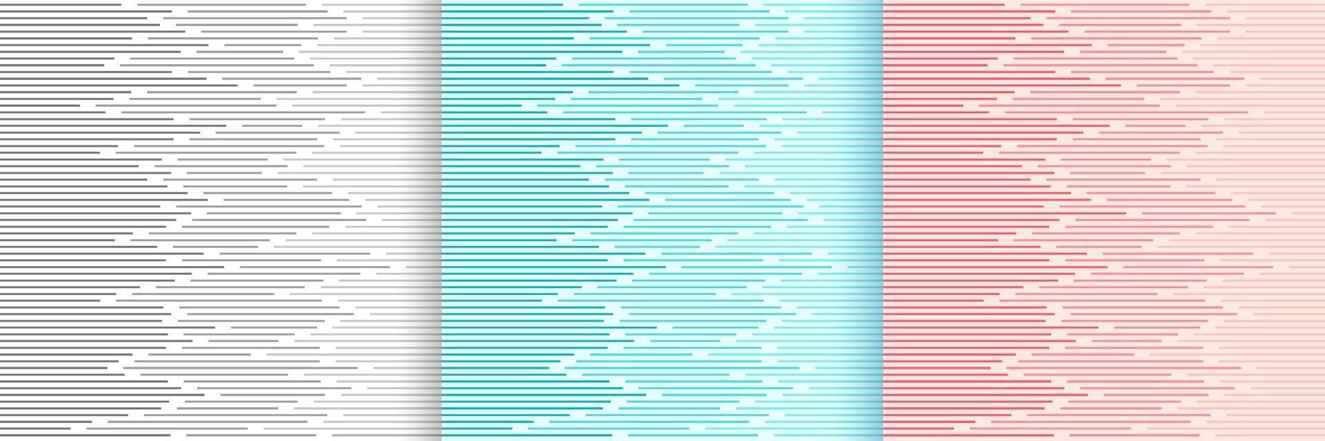 set di tecnologia di linee di velocità di connessione dati astratta. design moderno e futuristico della collezione di colori grigio, blu e rosso. illustrazione vettoriale