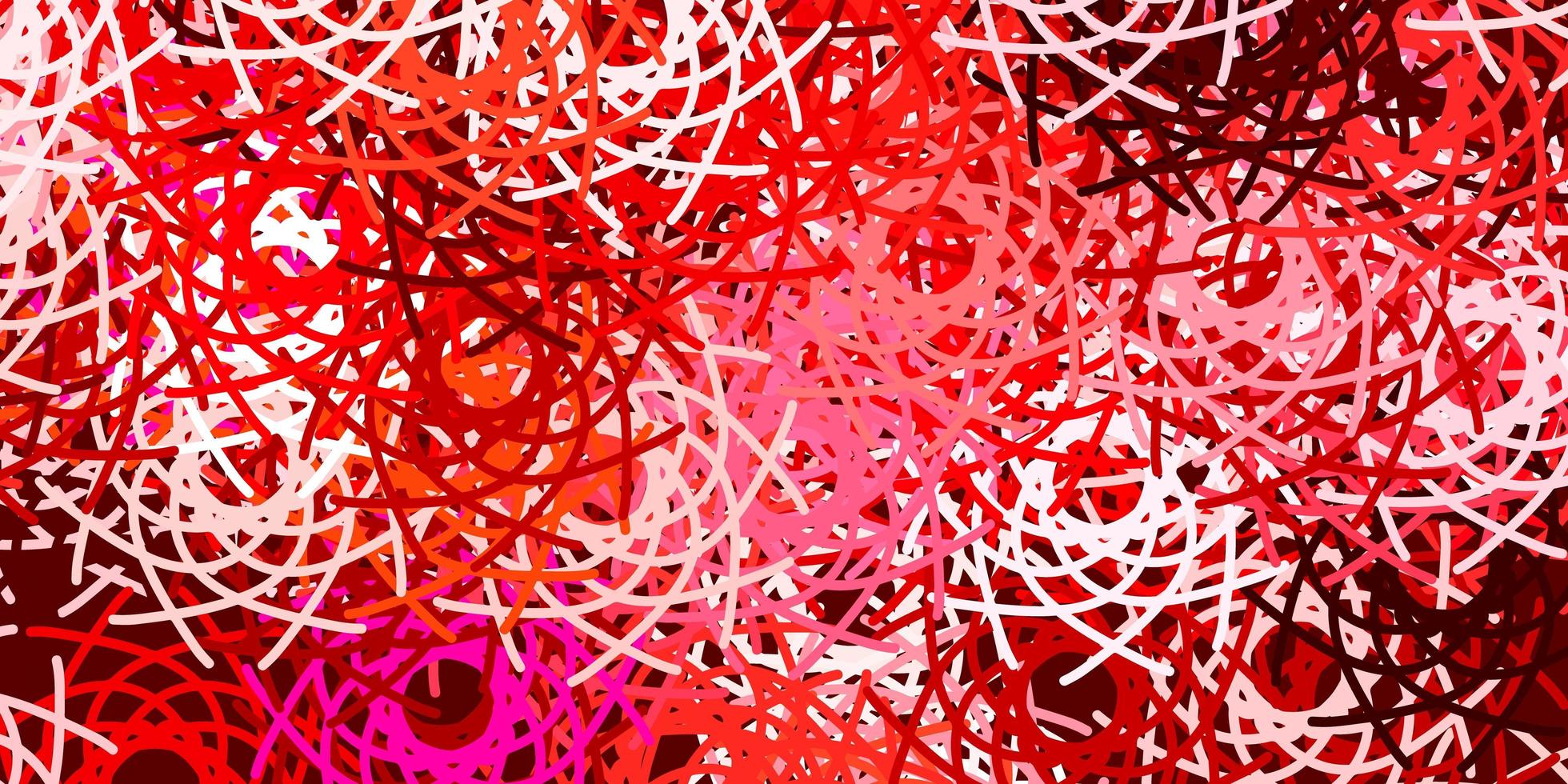 modello vettoriale rosso chiaro con forme astratte