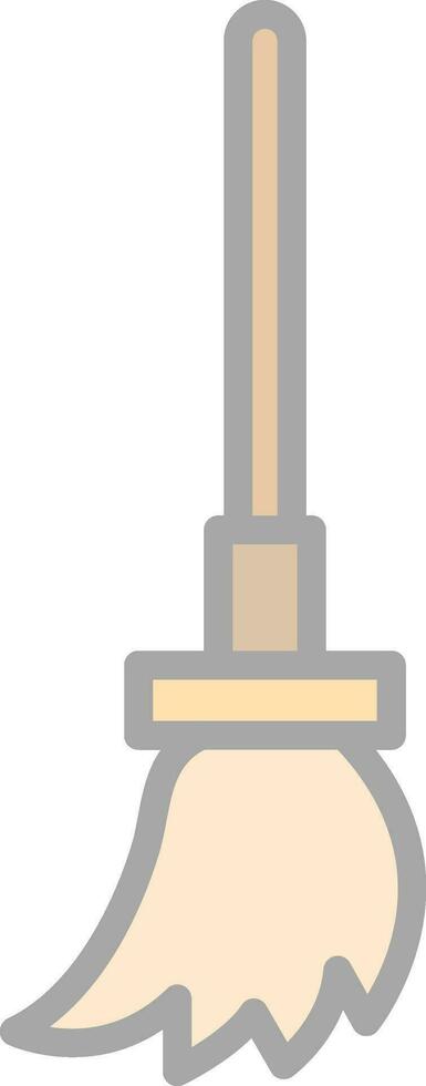 scopa vettore icona design