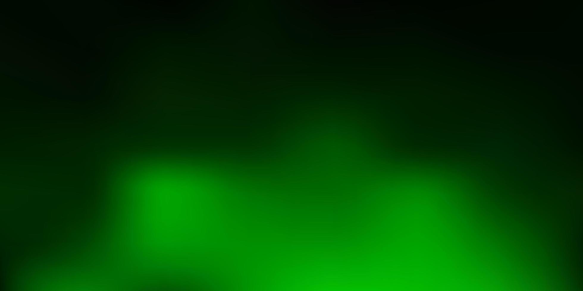 modello sfocato vettoriale verde scuro