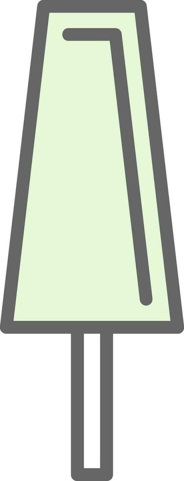 ghiaccio crema vettore icona design