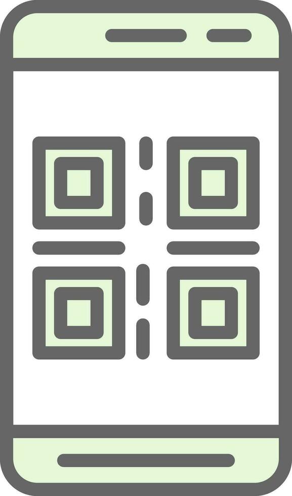 qr codice vettore icona design