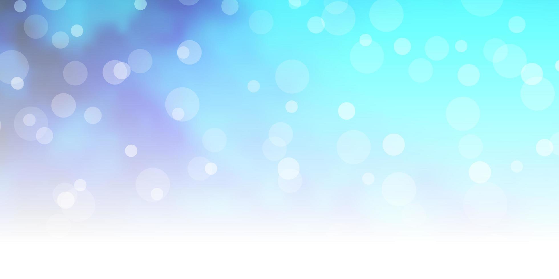 sfondo vettoriale blu scuro con cerchi disegno decorativo astratto in stile sfumato con design a bolle per i tuoi annunci pubblicitari