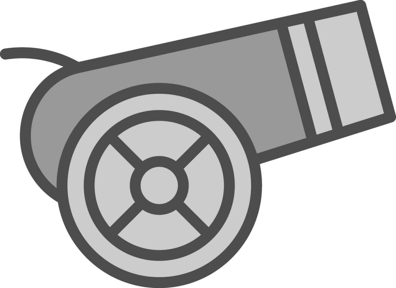 cannone vettore icona design