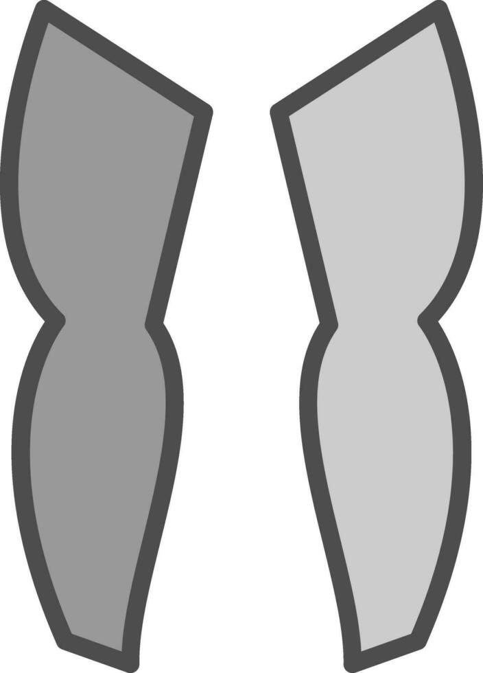 gambe vettore icona design