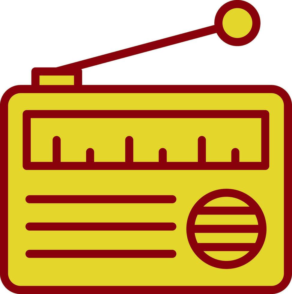 Radio vettore icona design