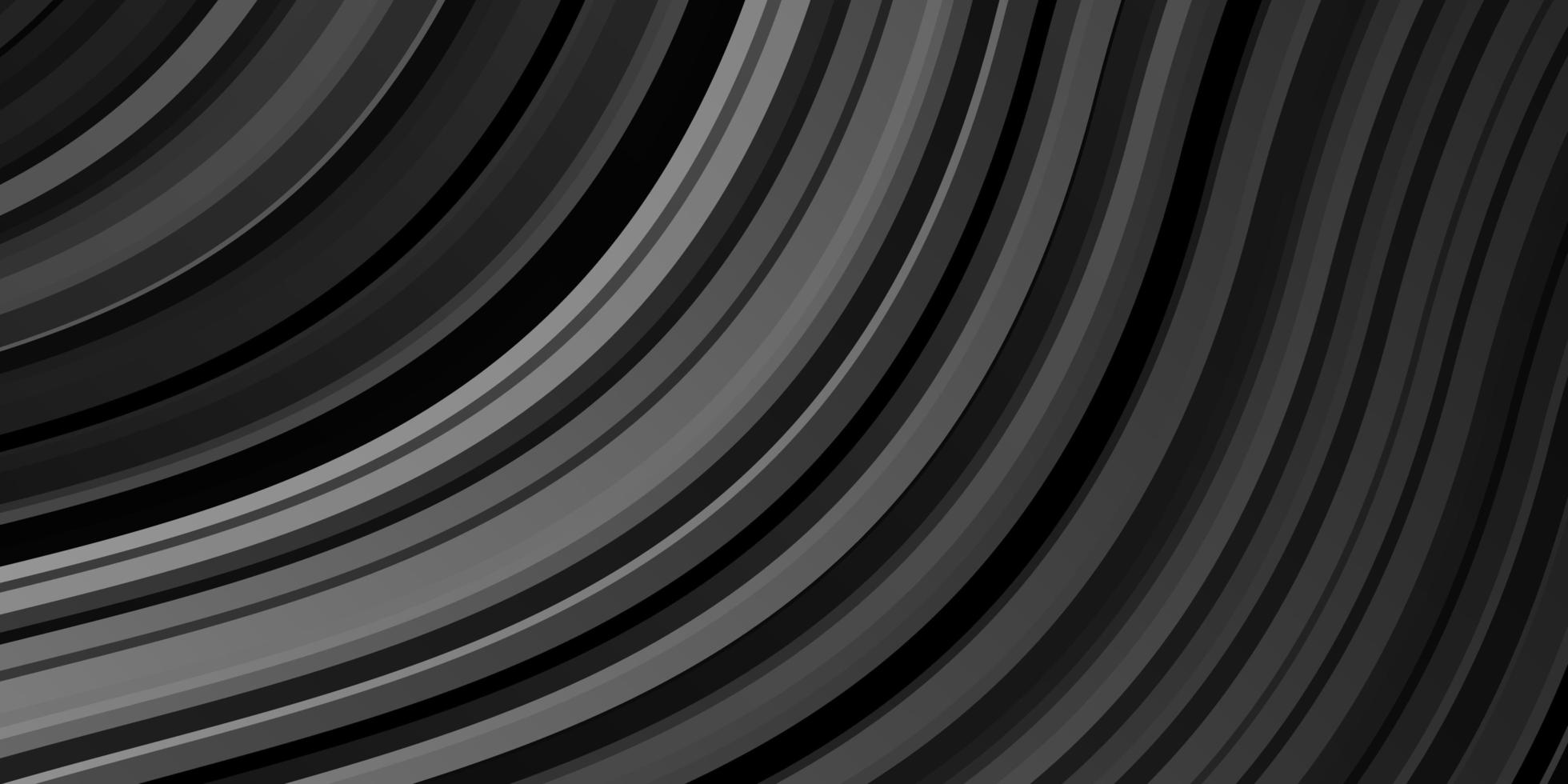 sfondo vettoriale grigio chiaro con linee campione luminoso con linee colorate piegate modello di forme per annunci pubblicitari