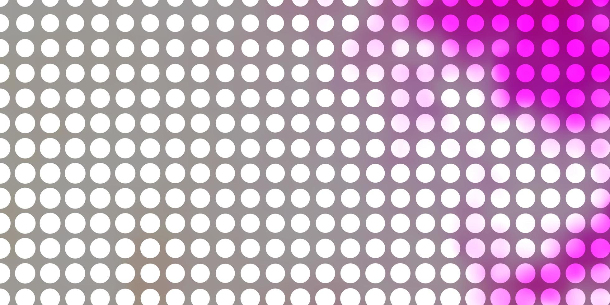 motivo vettoriale rosa chiaro giallo con cerchi illustrazione astratta moderna con motivo a forme circolari colorate per opuscoli volantini