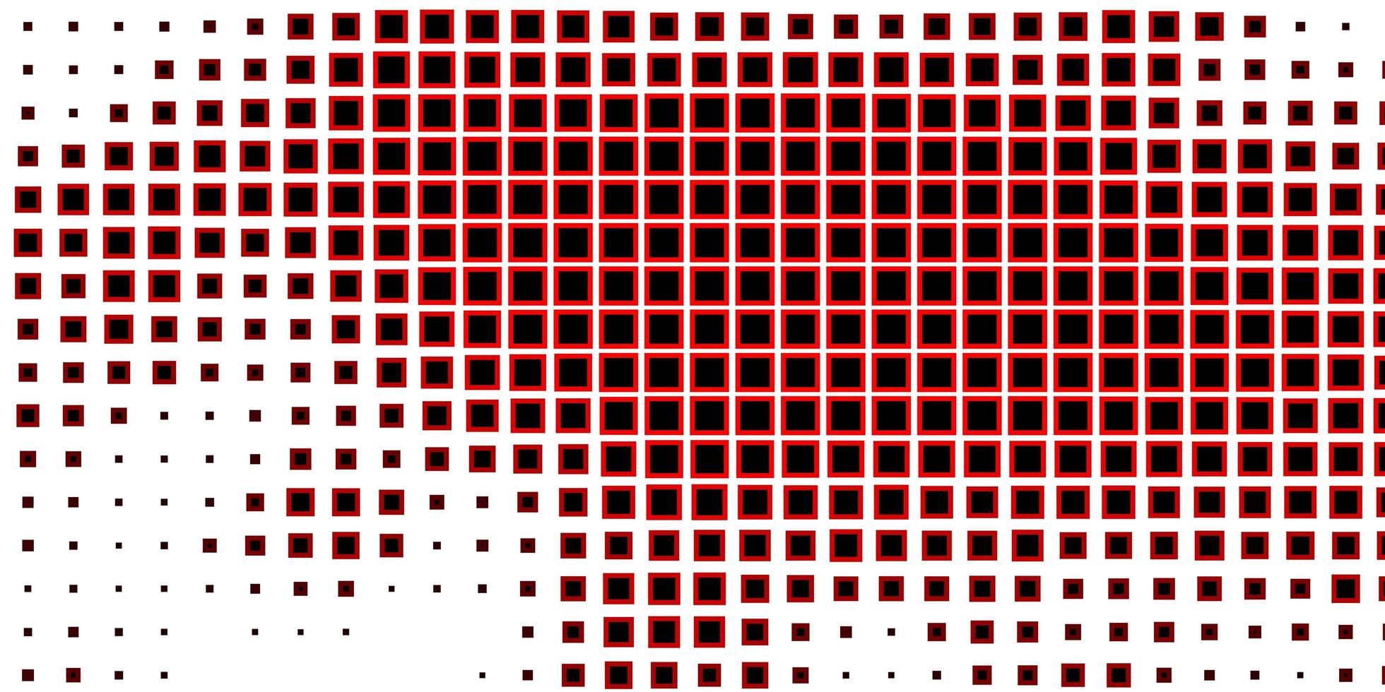 sfondo vettoriale rosso scuro con illustrazione di rettangoli con una serie di pattern di rettangoli sfumati per annunci pubblicitari