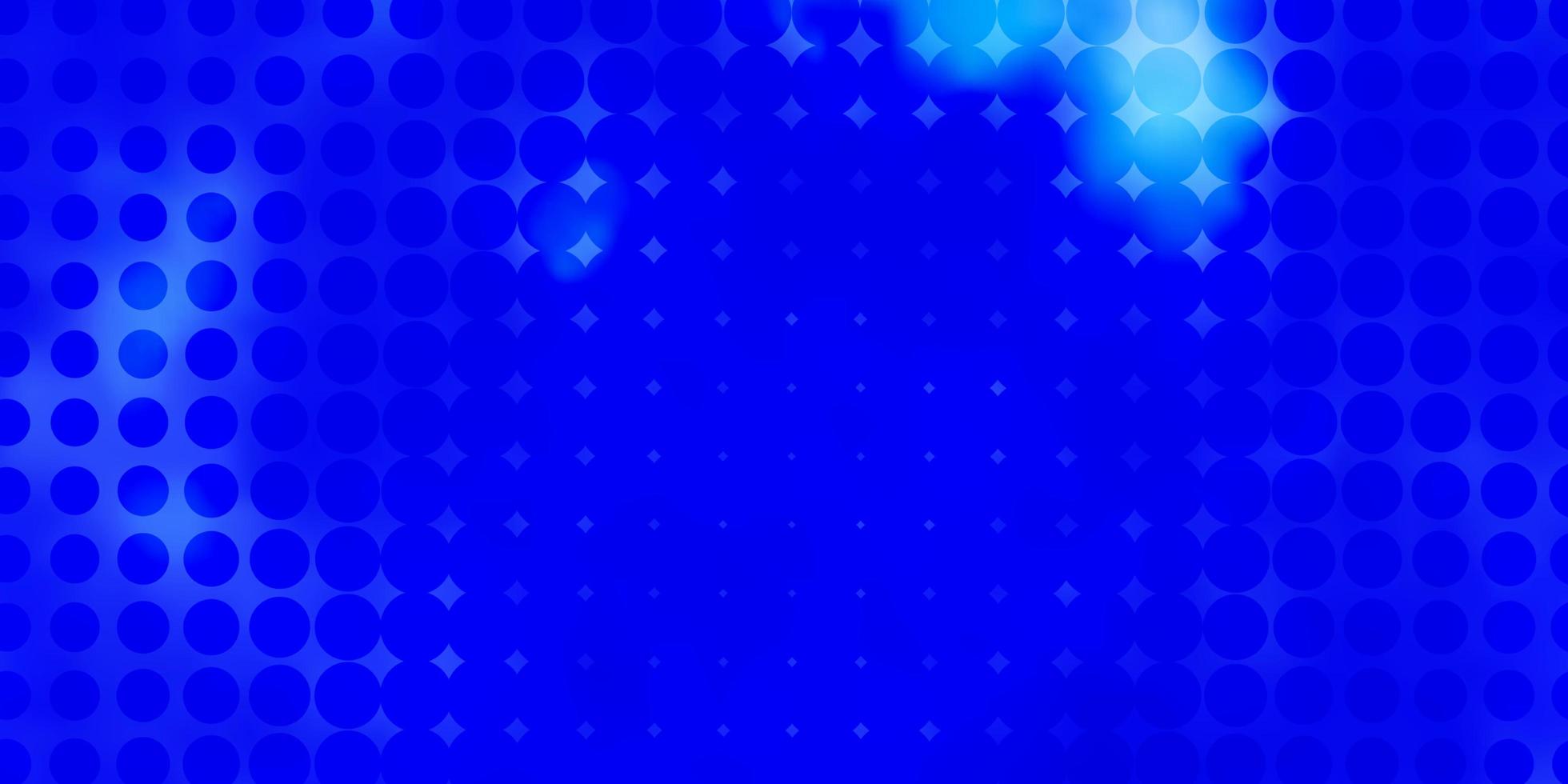 sfondo vettoriale azzurro con cerchi illustrazione astratta con macchie colorate nel modello di stile della natura per le pagine di destinazione dei siti web