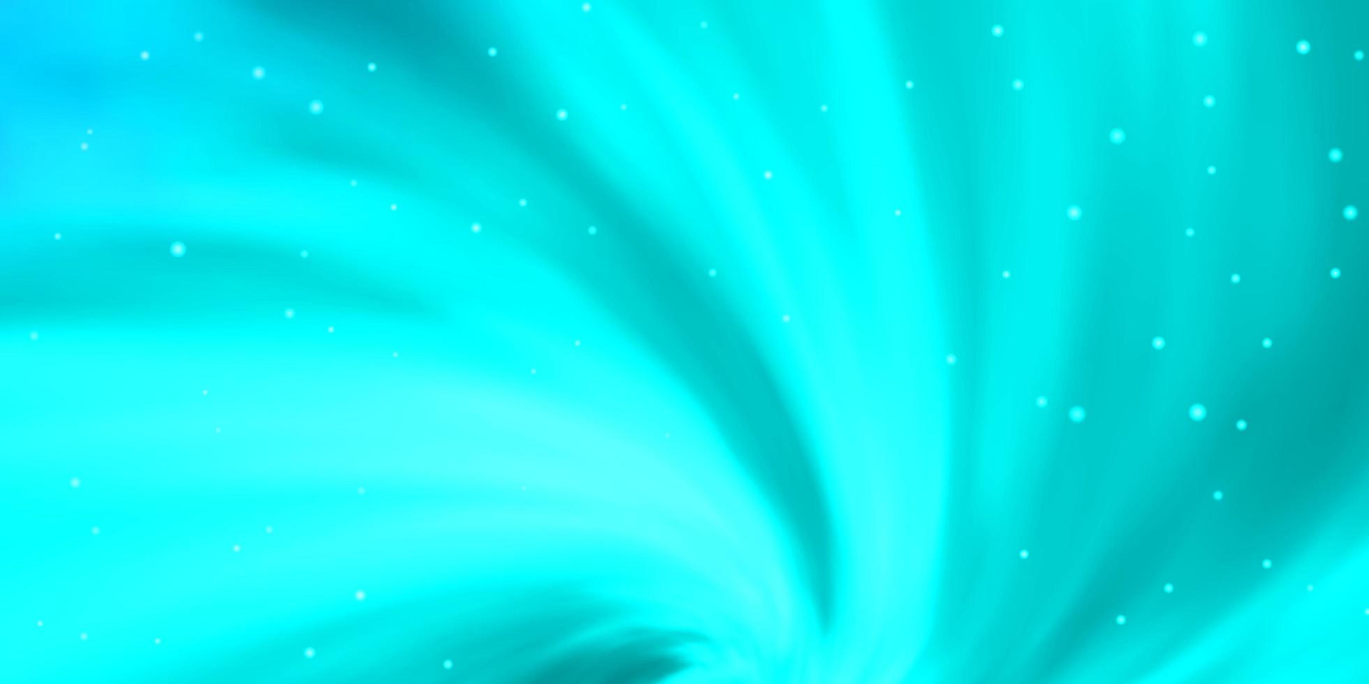 sfondo vettoriale azzurro con stelle piccole e grandi illustrazione decorativa con stelle su tema modello astratto per telefoni cellulari