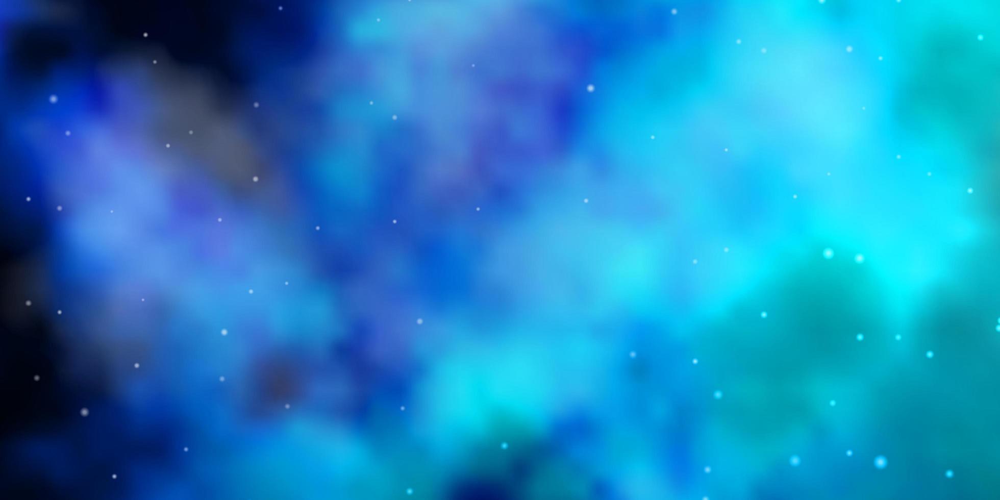 motivo vettoriale azzurro con stelle astratte illustrazione colorata con motivo a stelle sfumato astratto per incartare regali