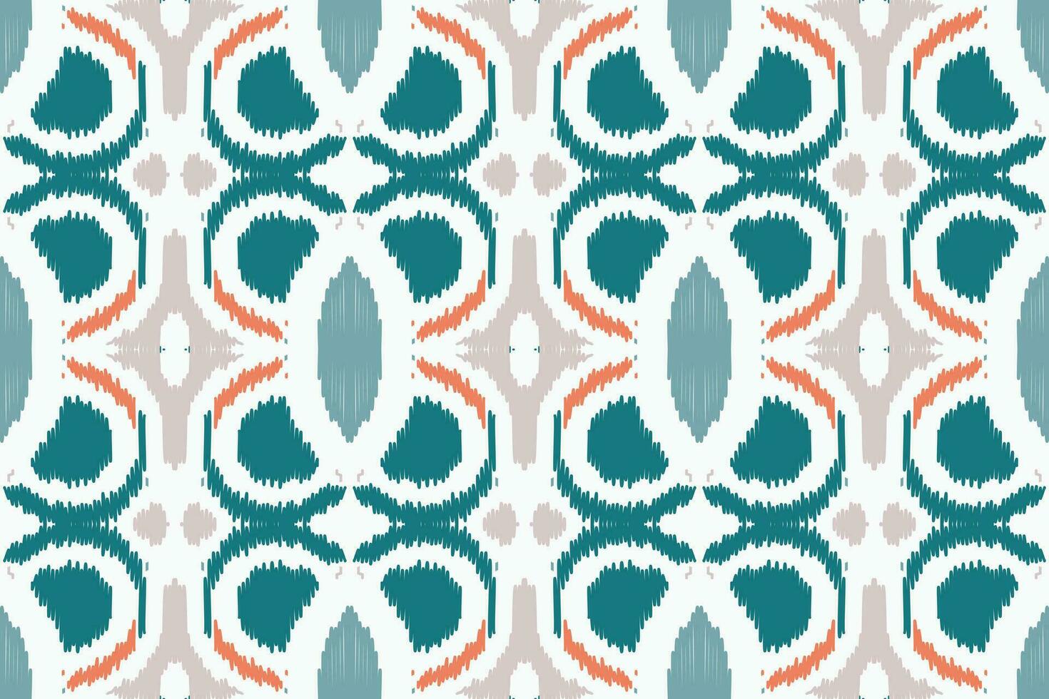 ikat damasco ricamo sfondo. ikat gallone geometrico etnico orientale modello tradizionale. ikat azteco stile astratto design per Stampa trama, tessuto, sari, sari, tappeto. vettore