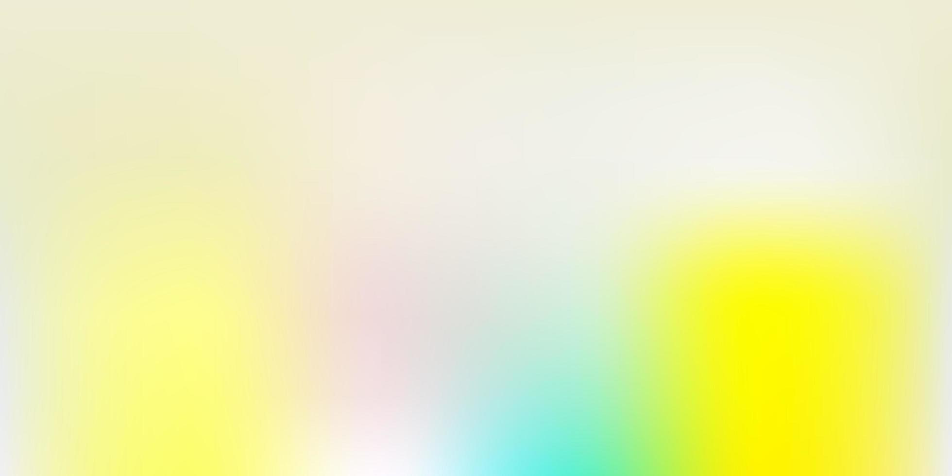 layout di sfocatura astratta vettoriale multicolore chiaro
