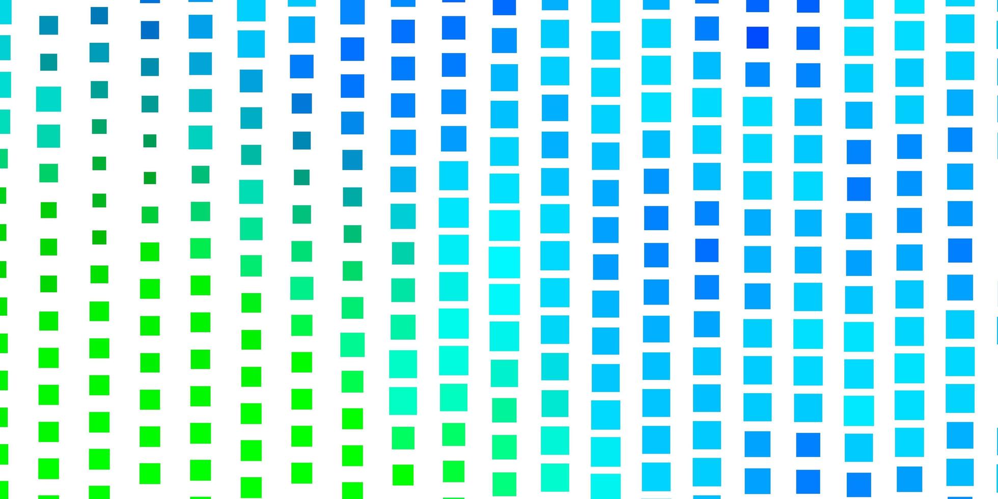 sfondo vettoriale verde azzurro in illustrazione in stile poligonale con una serie di rettangoli sfumati per le pagine di destinazione dei siti Web