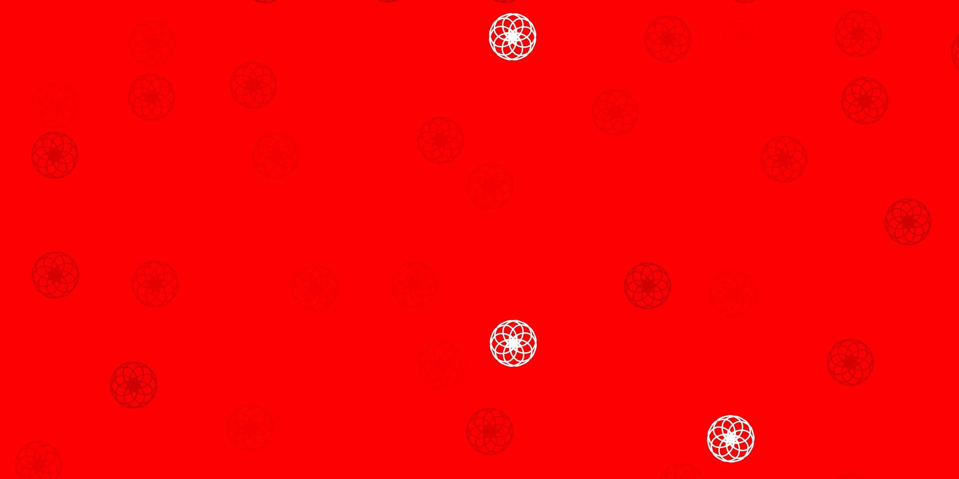 sfondo vettoriale rosso chiaro con punti