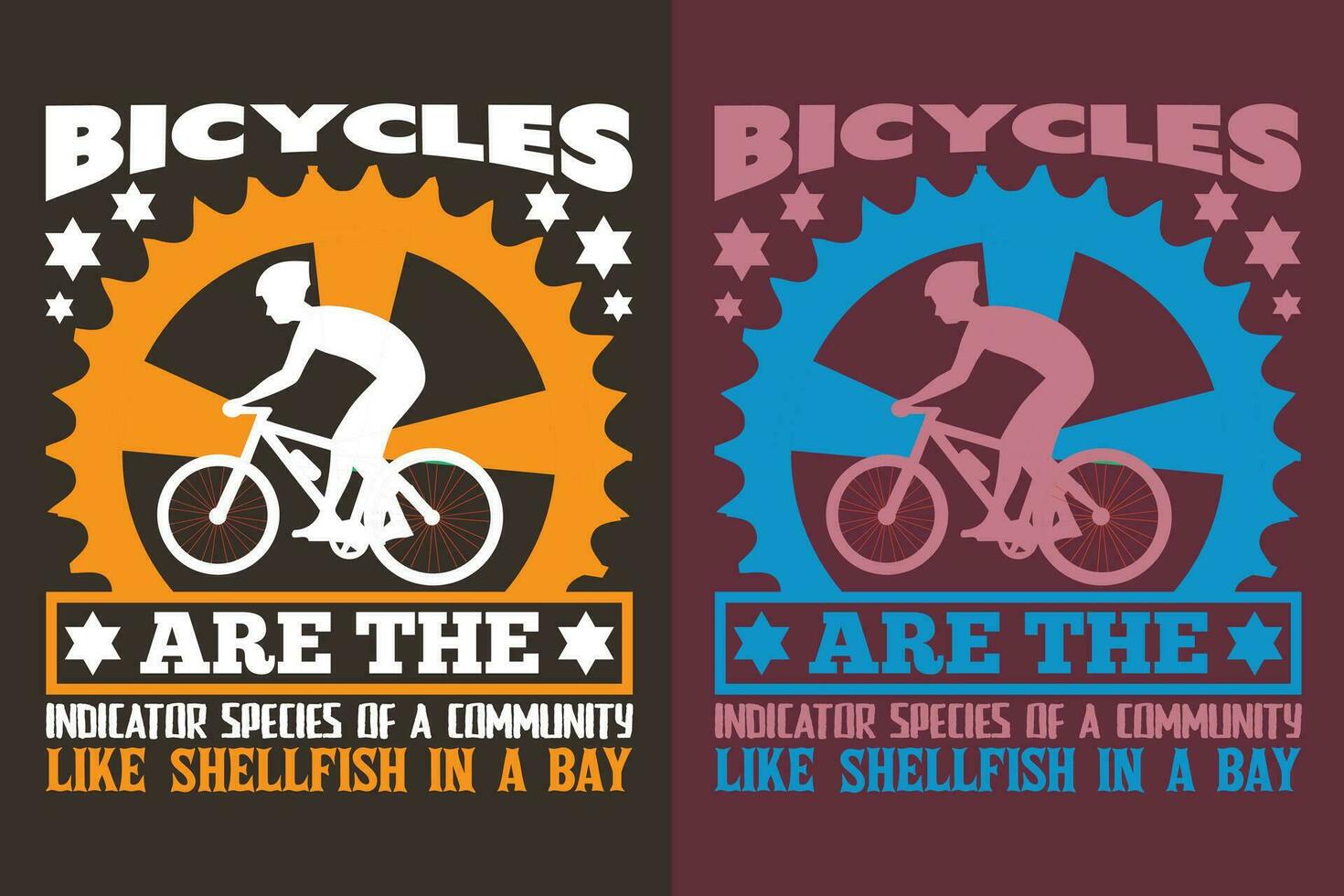 biciclette siamo il indicatore specie di un' Comunità piace mollusco nel un' baia, bicicletta camicia, regalo per bicicletta giro, ciclista regalo, bicicletta vestiario, bicicletta amante camicia, Ciclismo camicia, bike regalo, bike camicia vettore