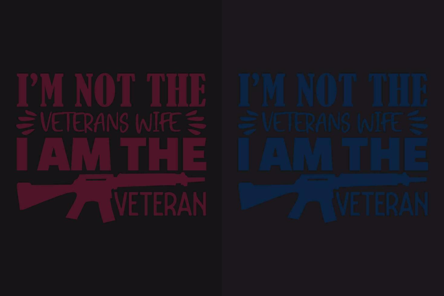 io sono non il veterani moglie io am il veterano, veterano amante camicia, militare camicia, 4 ° di luglio, esercito veterano bandiera magliette, veterano Stati Uniti d'America militare, veterano papà Nonno, memoriale giorno regalo, noi veterano vettore