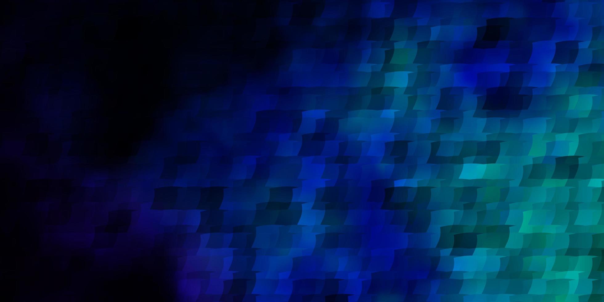 modello vettoriale blu scuro con rettangoli